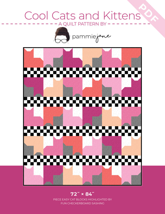 Cool Cats and Kittens #201 PDF Pattern