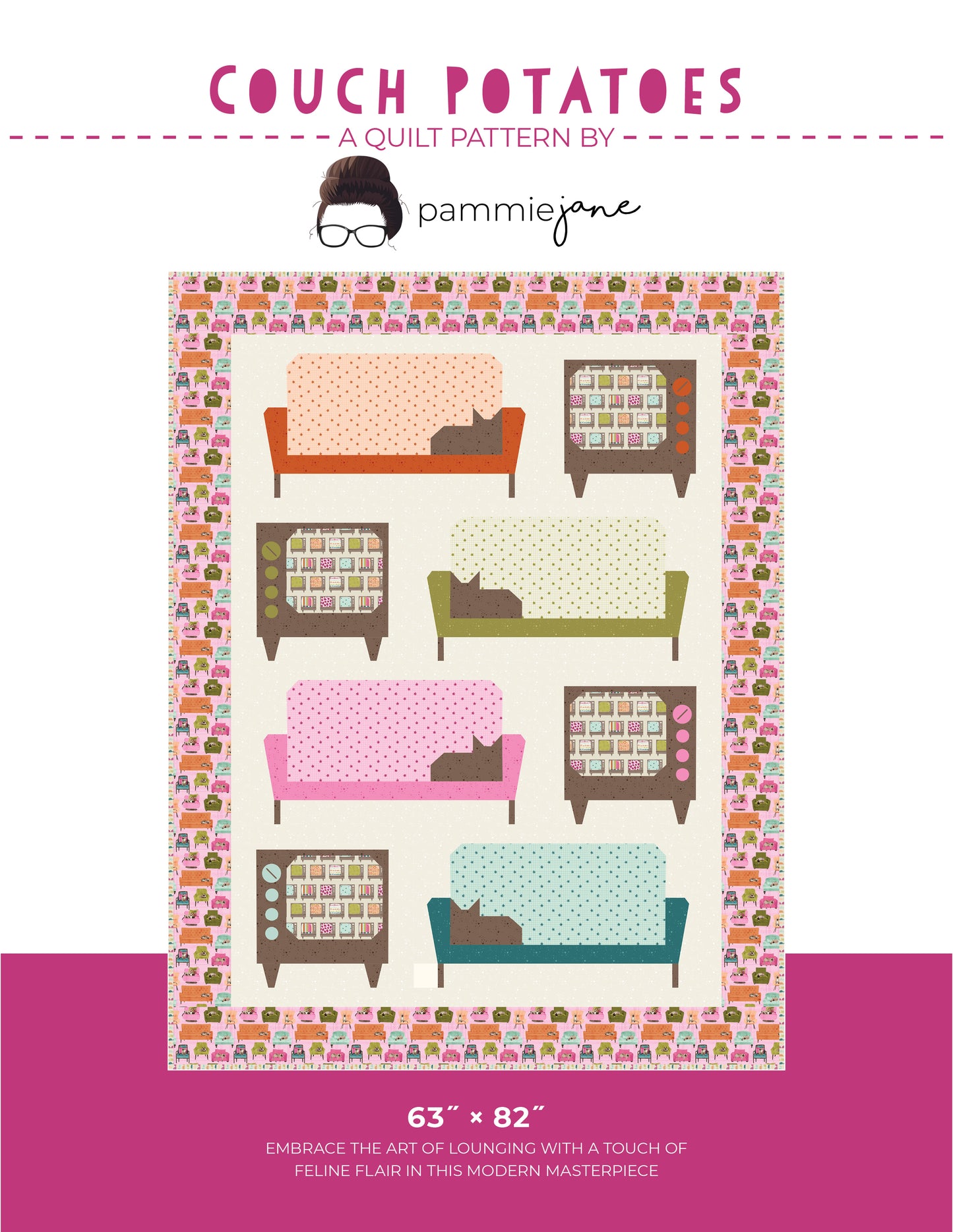 Couch Potatoes #307 Paper Pattern