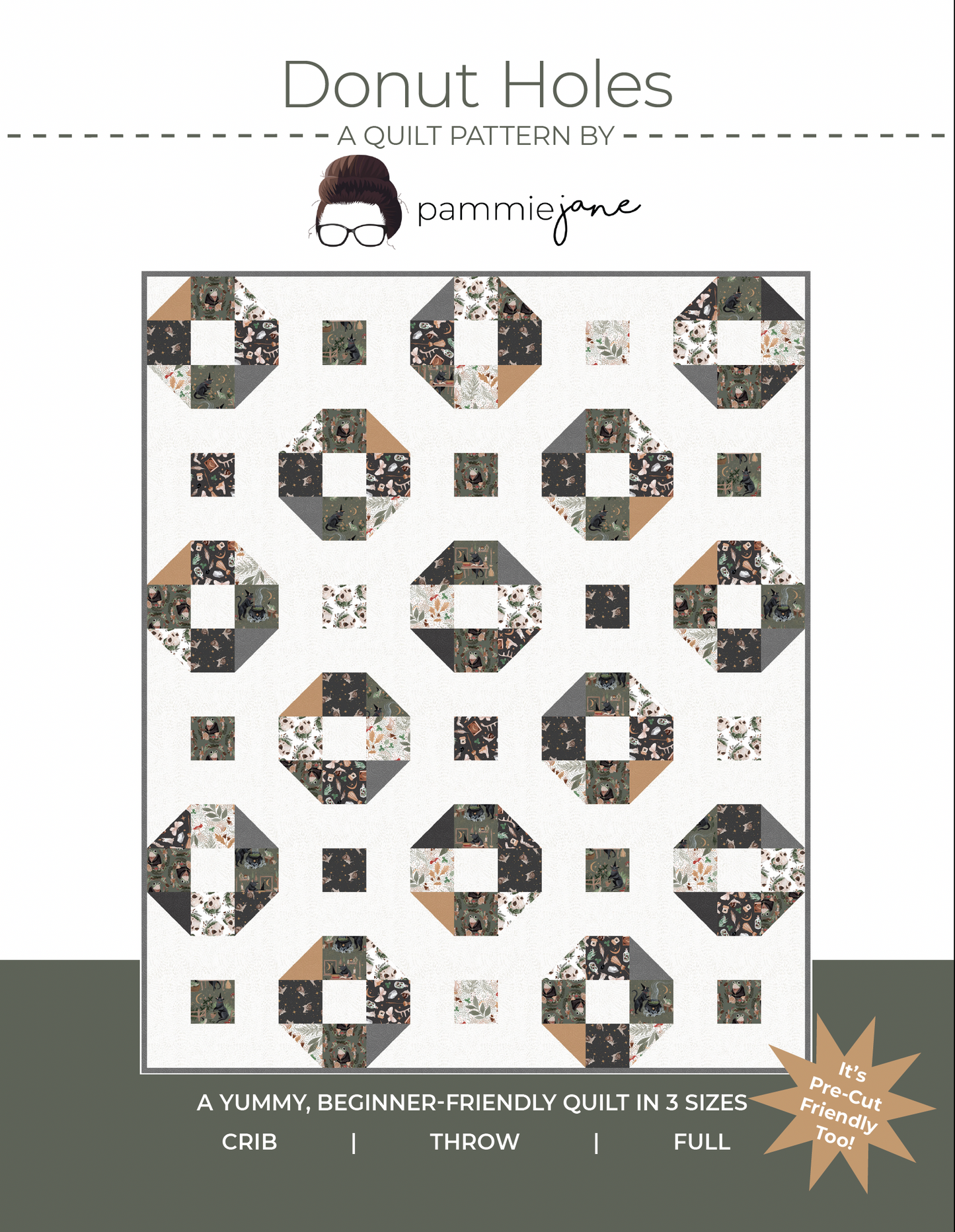 Donut Holes #105 Paper Pattern