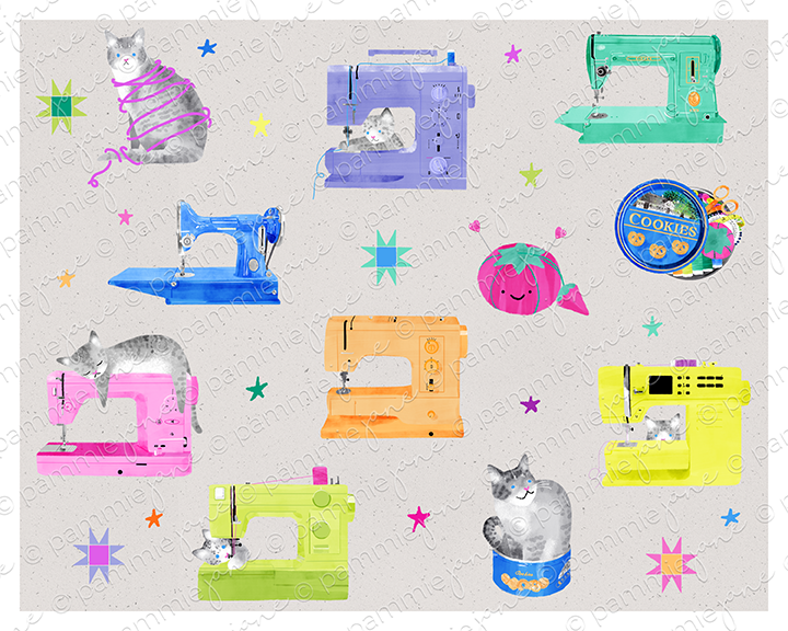 Helpurrs Art Print - 8 x 10