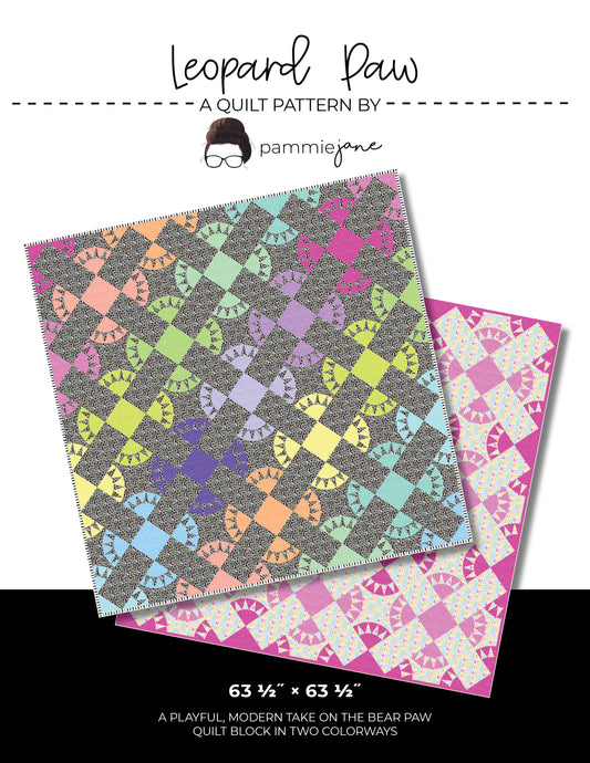 Leopard Paw #311 PDF Pattern