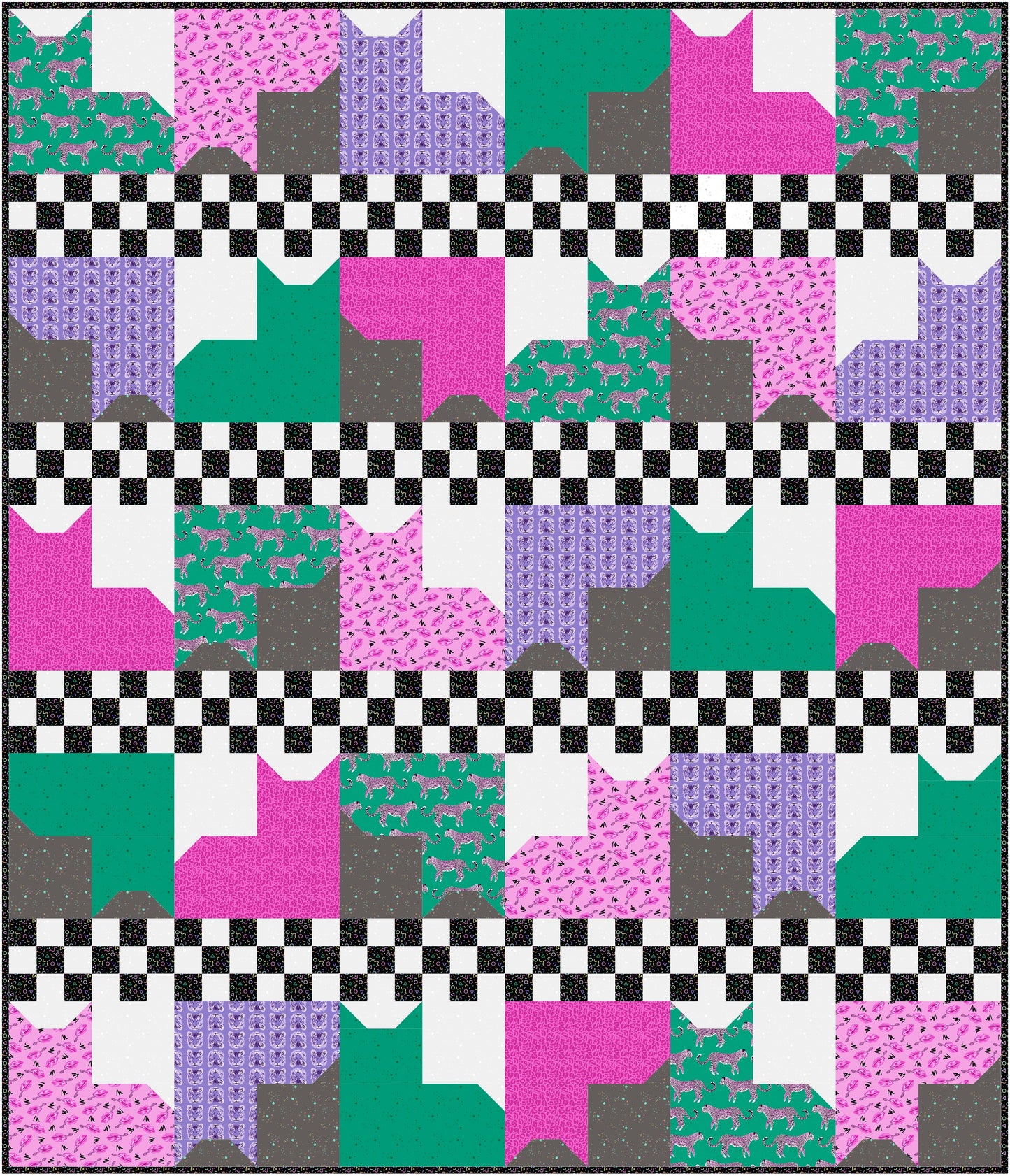 Cool Cats and Kittens #201 Paper Pattern