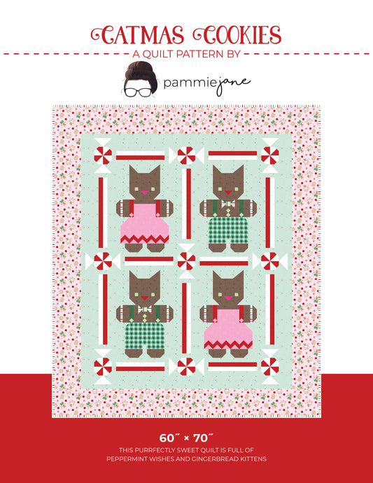 Catmas Cookies #305 Paper Pattern