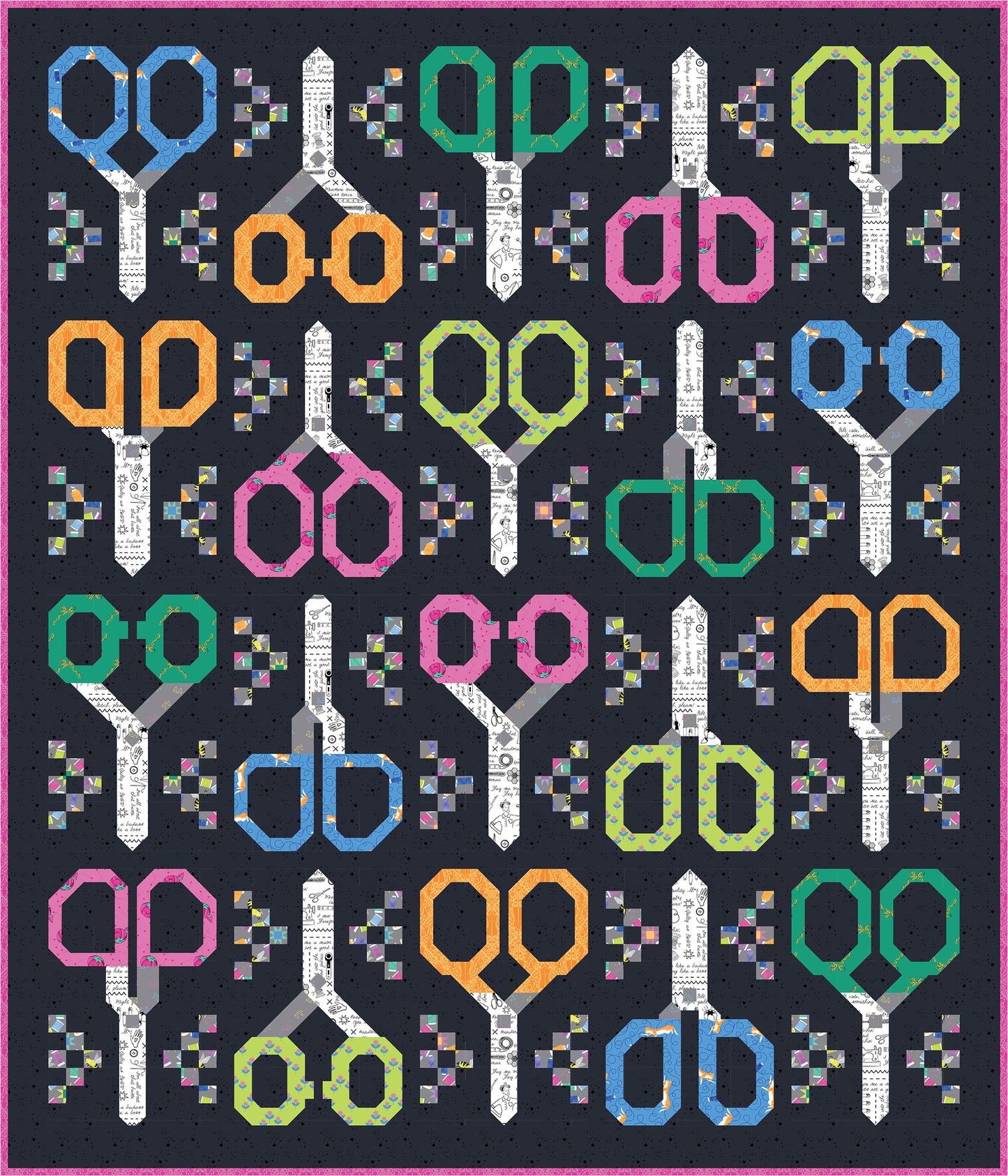 Quilty Helpurrs x Stay Sharp Quilt Kit